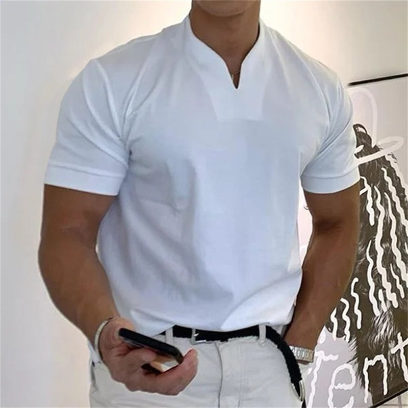 Herren-T-Shirt mit kurzen Ärmeln