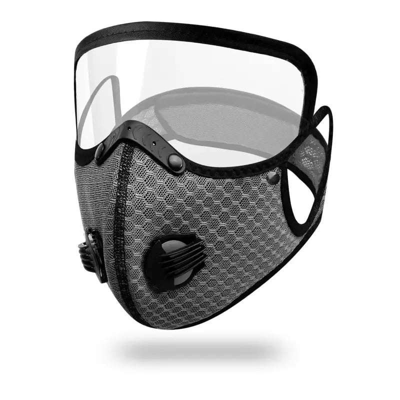 🔥 NUR NOCH 50 % RABATT -- 💖 Wiederverwendbare Staubmaske mit Kohlefilter – Für einen aktiven Lebensstil