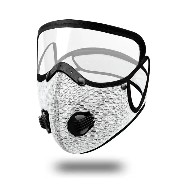 🔥 NUR NOCH 50 % RABATT -- 💖 Wiederverwendbare Staubmaske mit Kohlefilter – Für einen aktiven Lebensstil