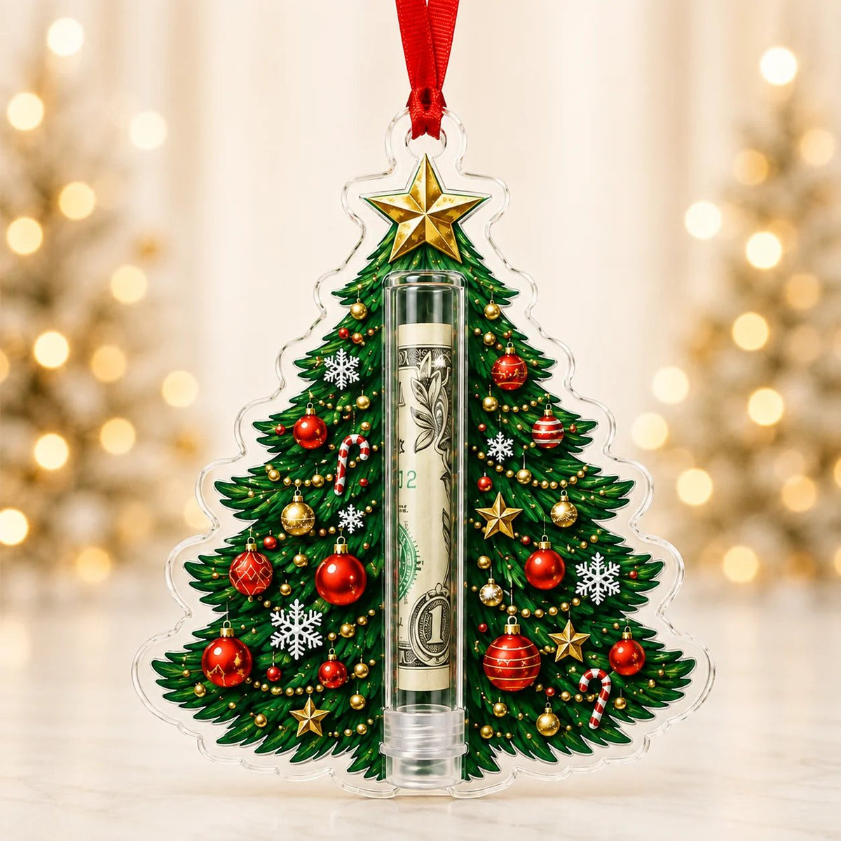 🎁💵 Weihnachts-Geldgeschenk-Anhänger — Verwandle Bargeld in eine Weihnachtsüberraschung
