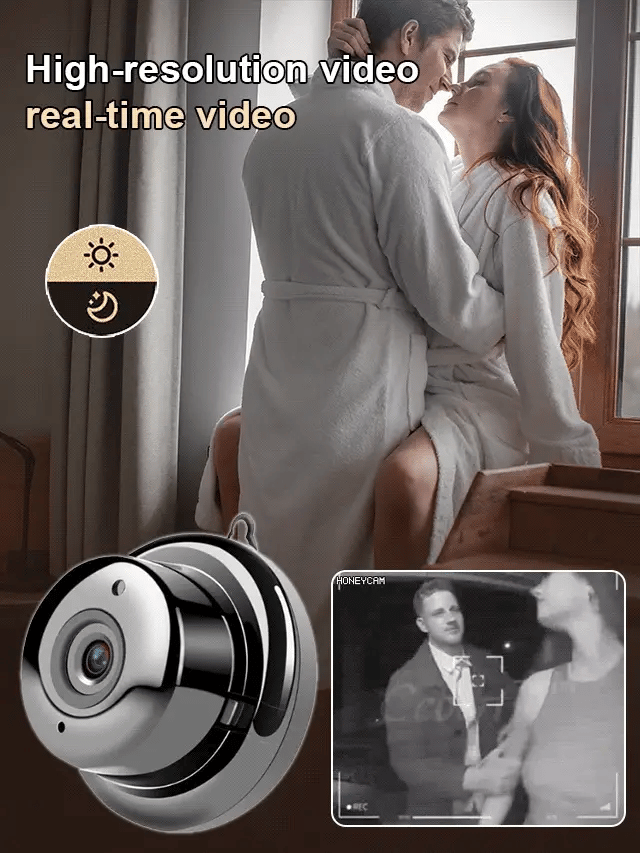 📸 Kabellose 1080p-Minikamera – so groß wie eine Münze, überall installierbar, Fernüberwachung in Echtzeit per Smartphone.