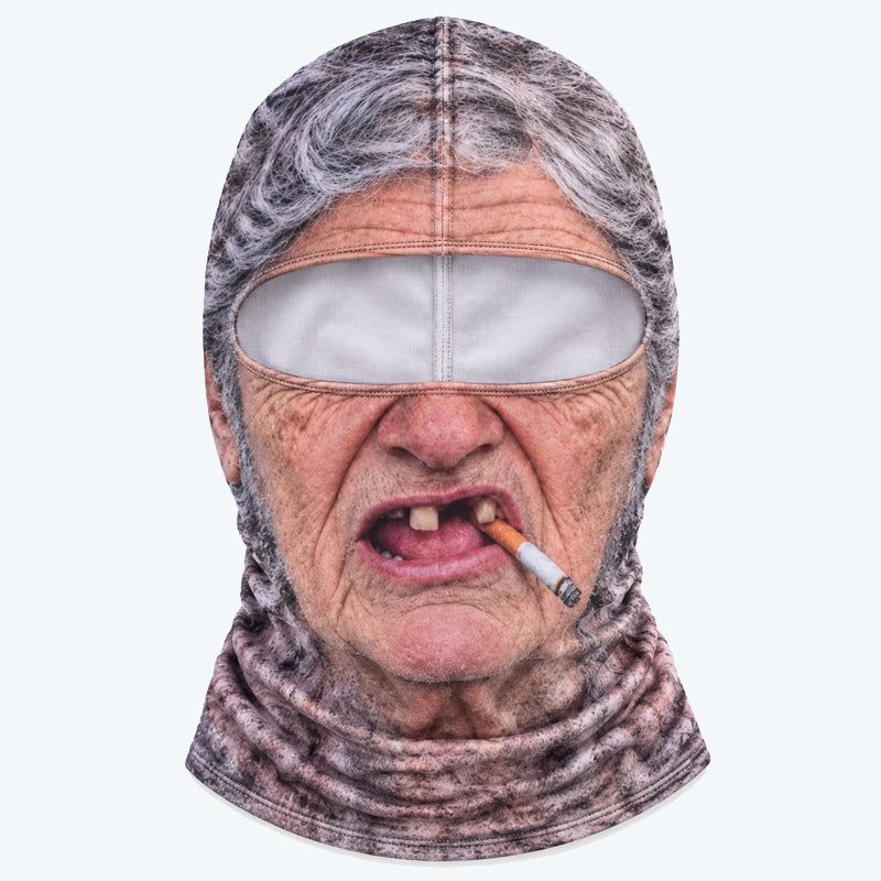 🎁😂 Lustige, realistische Skimaske – das perfekte Geschenk für Winterfans!