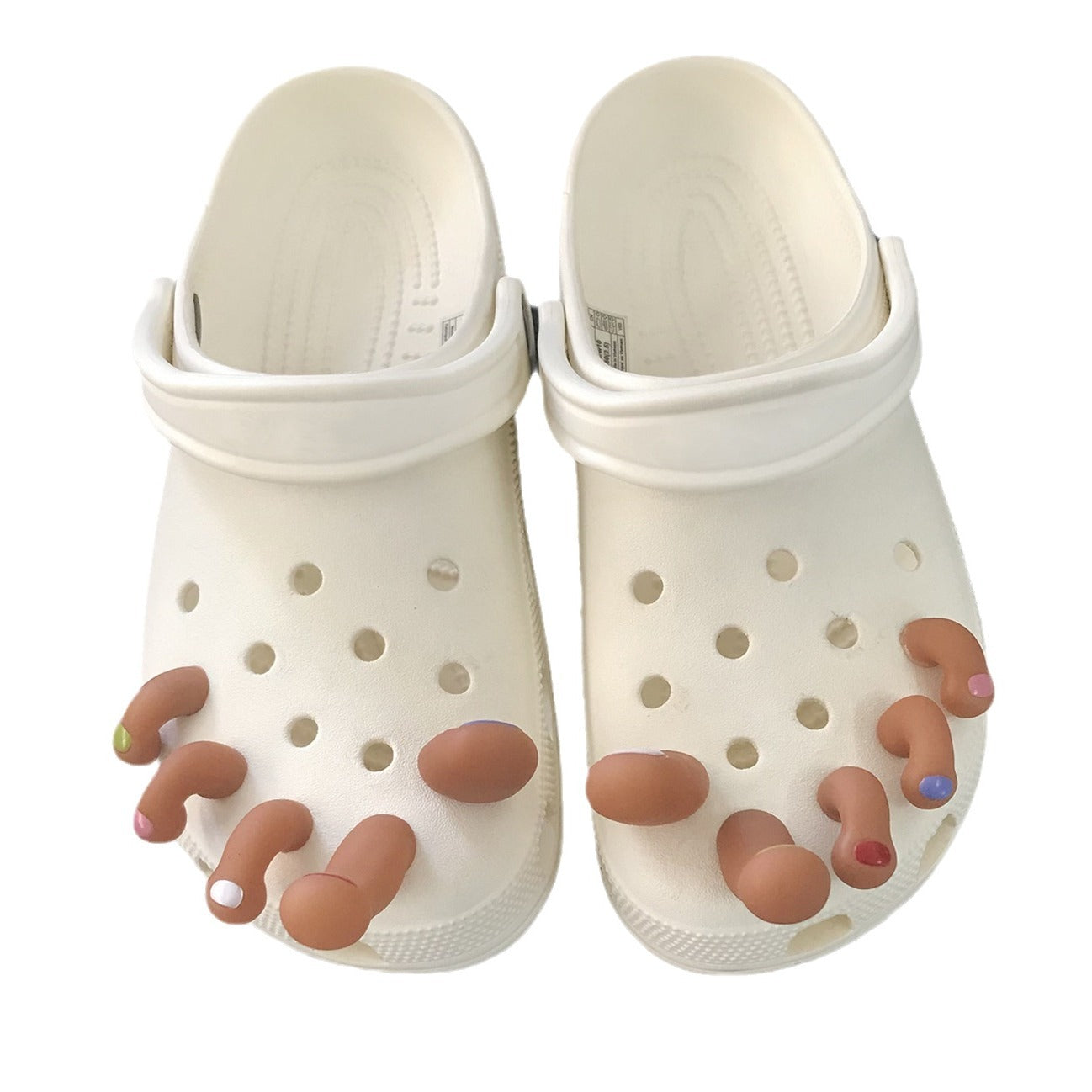 EVA-Komfort-Clogs + DIY-Schuh-Charms-Set