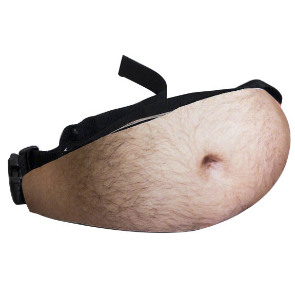 Viraler Big Belly Bauchbeutel – Kreative Diebstahlsicherung in Form eines Bierbauchs