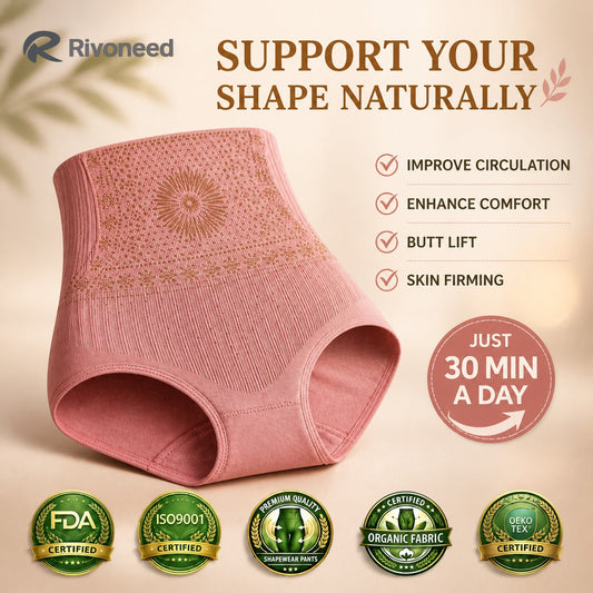 4-in-1 formende und fettverbrennende Mikrofaser-Shorts