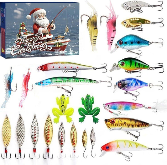 Angel-Überraschungsbox & Kunstköder-Adventskalender – Das perfekte Geschenk für Angler