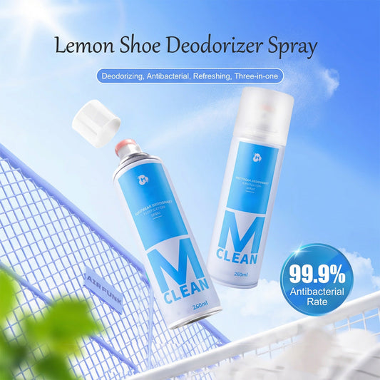 👟 Zitronen-Schuh-Deo-Spray – Beseitigt Gerüche, hemmt Bakterien und trocknet schnell.