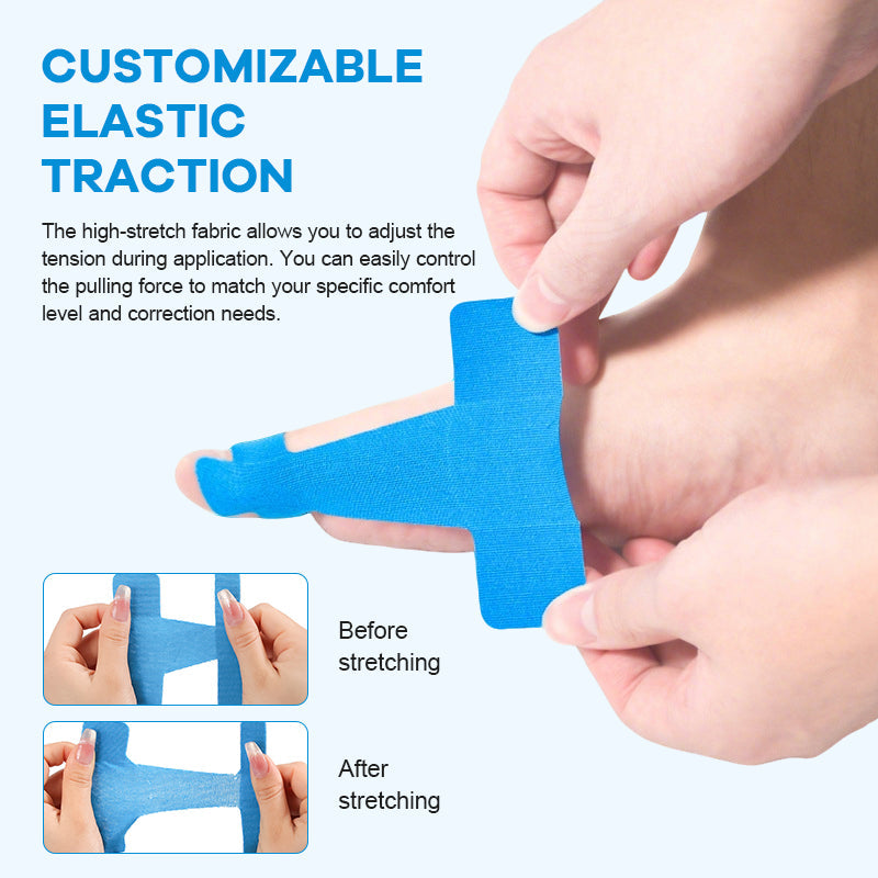 Vorgeschnittenes Kinesiologie-Tape für Hallux valgus