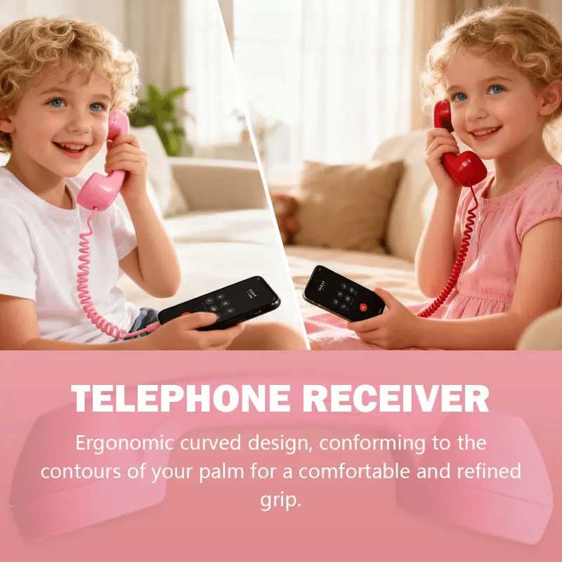 ☎️ Retro-Telefonhörer mit USB-C-Anschluss 📞