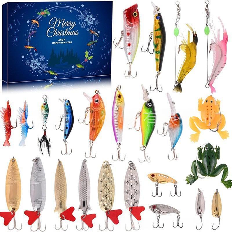 Angel-Überraschungsbox & Kunstköder-Adventskalender – Das perfekte Geschenk für Angler