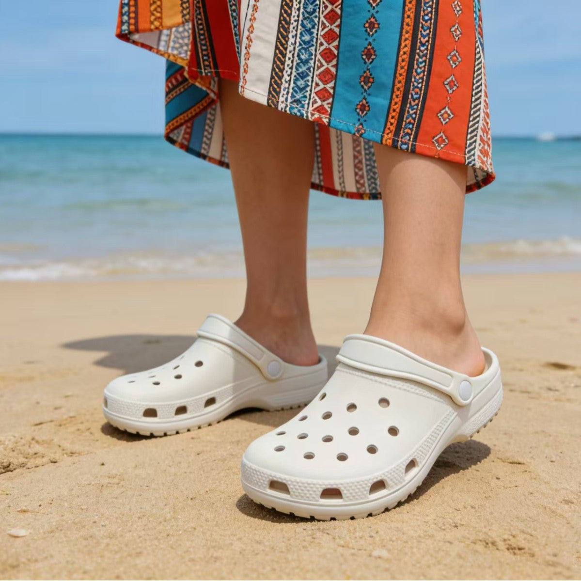 EVA-Komfort-Clogs + DIY-Schuh-Charms-Set