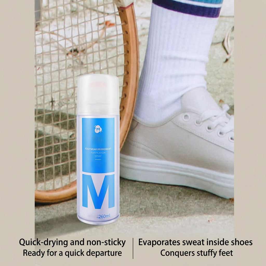 👟 Zitronen-Schuh-Deo-Spray – Beseitigt Gerüche, hemmt Bakterien und trocknet schnell.