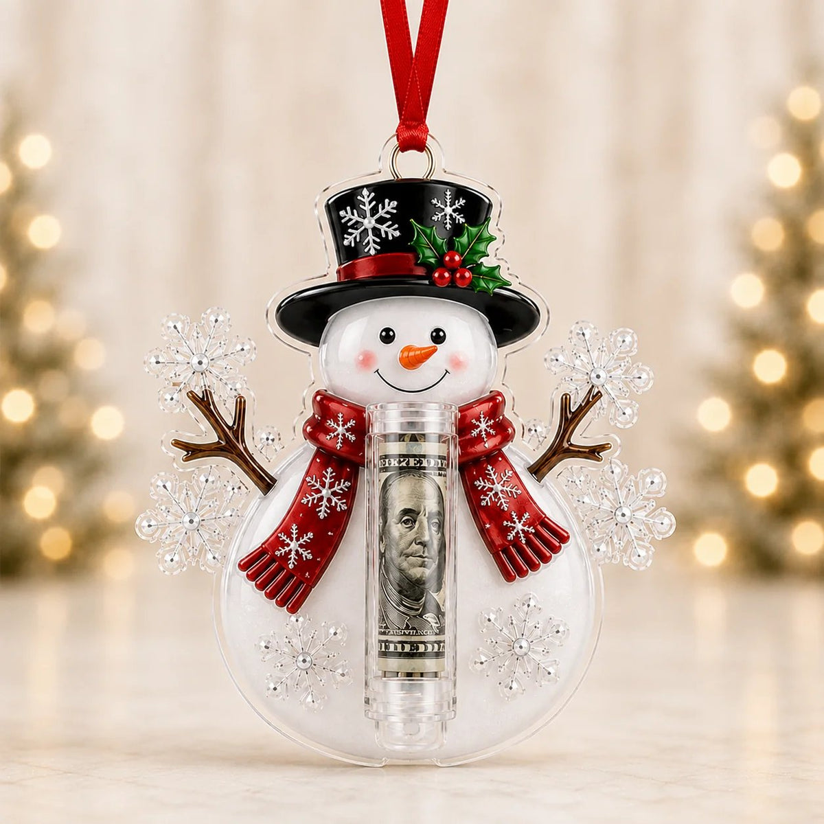 🎁💵 Weihnachts-Geldgeschenk-Anhänger — Verwandle Bargeld in eine Weihnachtsüberraschung
