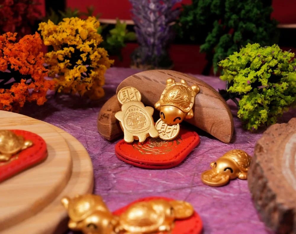🐢Goldener Schildkröten-Anhänger 2026 – Verbeißt sich ins Glück🍀und lässt nie mehr los!