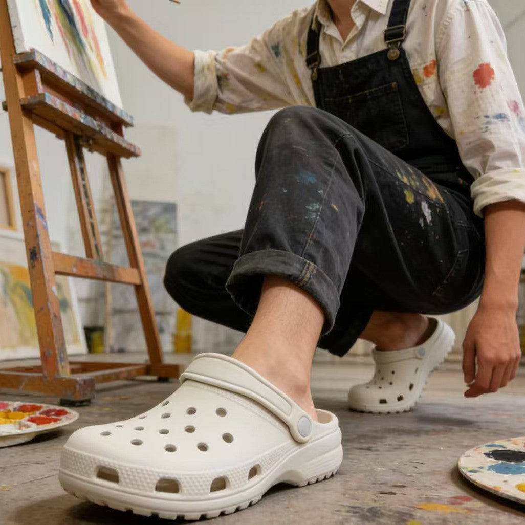 EVA-Komfort-Clogs + DIY-Schuh-Charms-Set