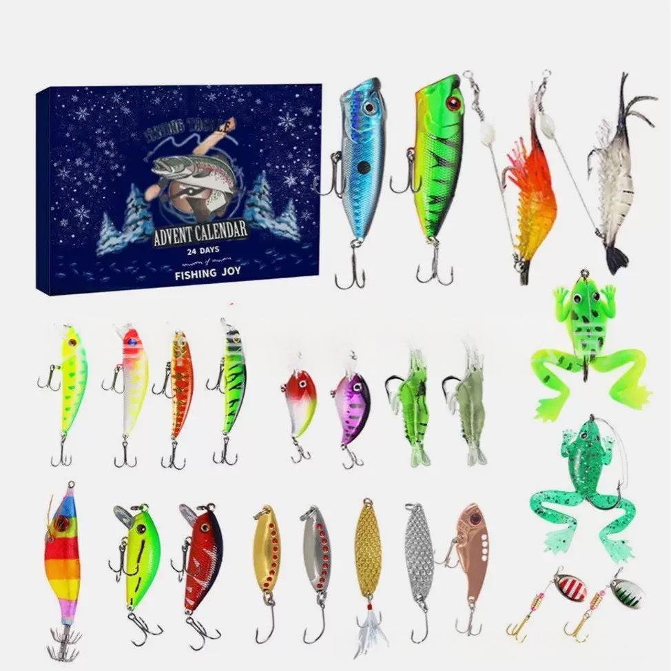 Angel-Überraschungsbox & Kunstköder-Adventskalender – Das perfekte Geschenk für Angler