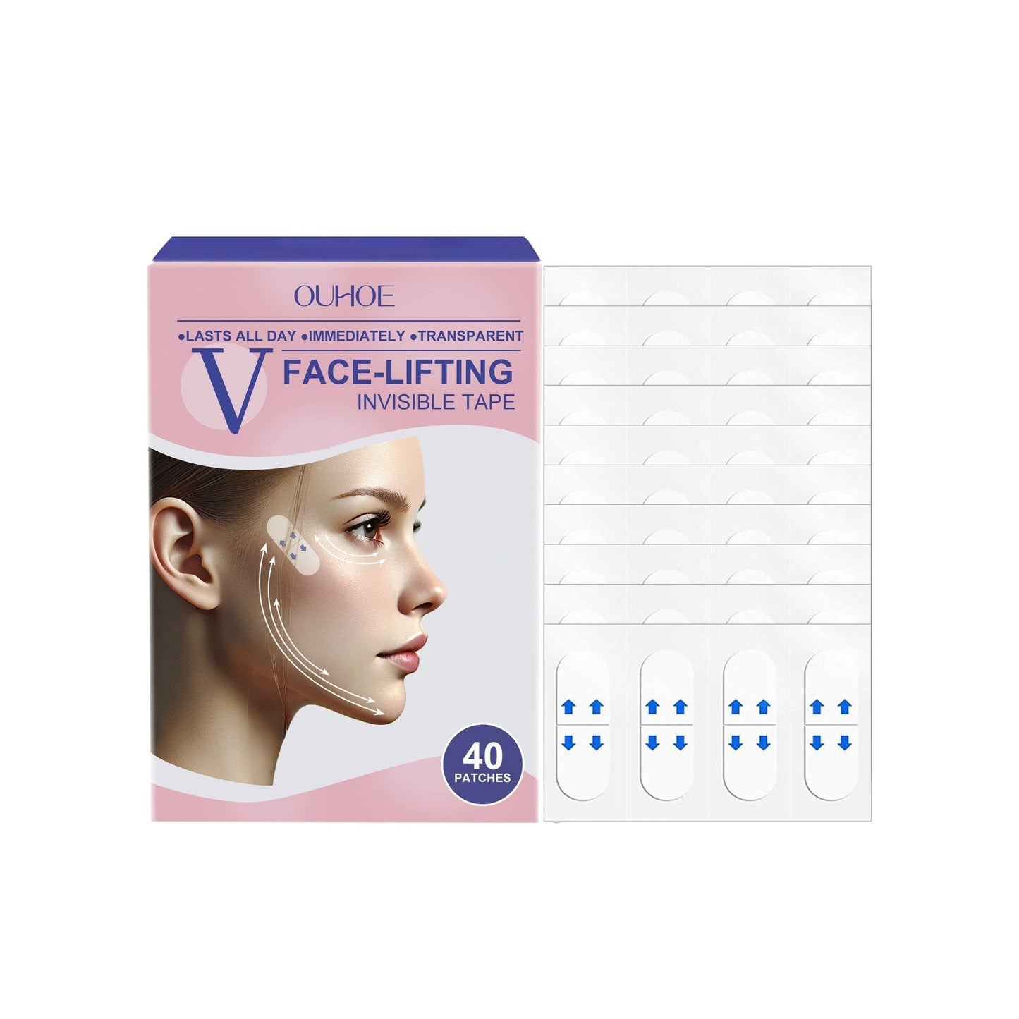 V-Face 👑 Unsichtbares Lifting-Tape
