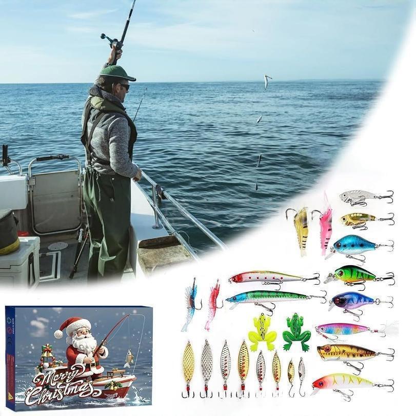 Angel-Überraschungsbox & Kunstköder-Adventskalender – Das perfekte Geschenk für Angler