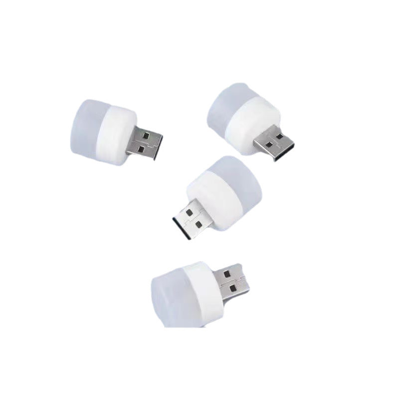 Modernes rundes Mini-USB-Nachtlicht | Tragbare LED-Nachttischlampe – Dimmbar, Touch-Steuerung, dekorativer Akzent fürs Schlafzimmer