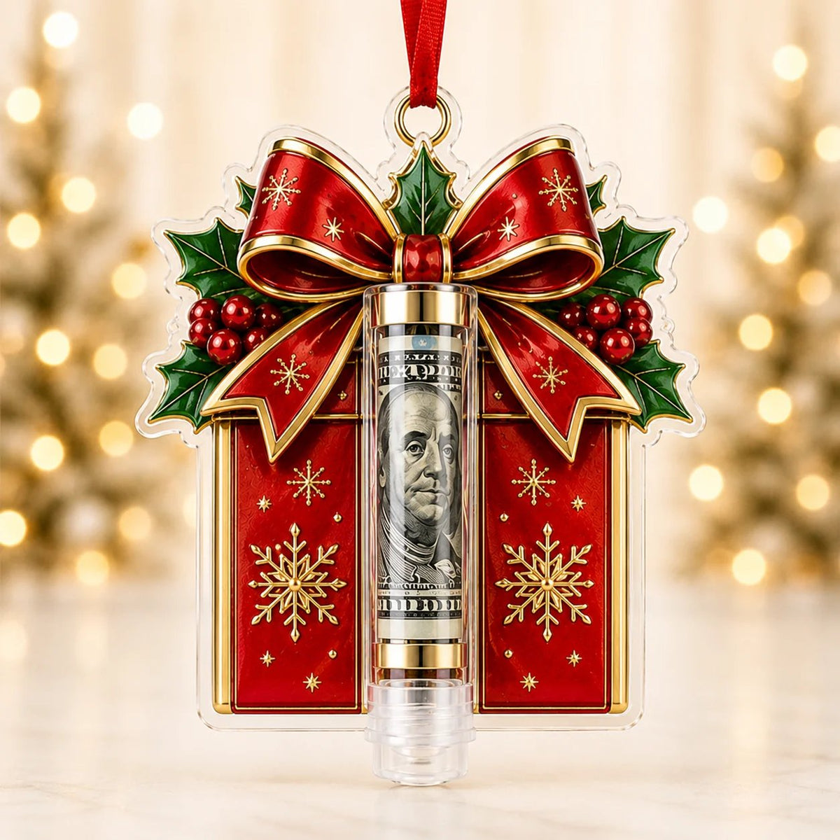 🎁💵 Weihnachts-Geldgeschenk-Anhänger — Verwandle Bargeld in eine Weihnachtsüberraschung