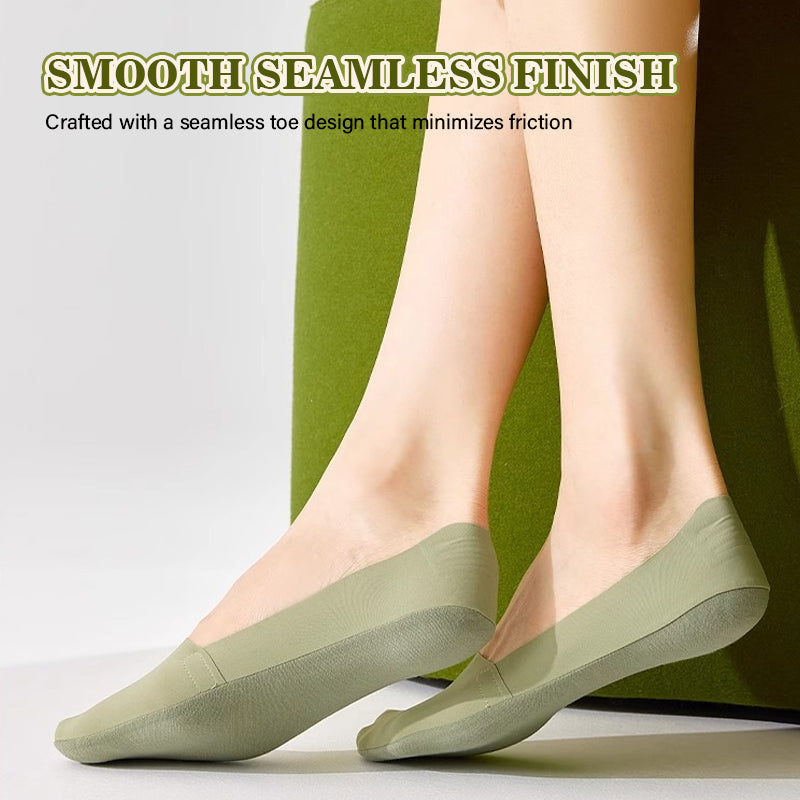 Unsichtbare Socken aus Eisseide
