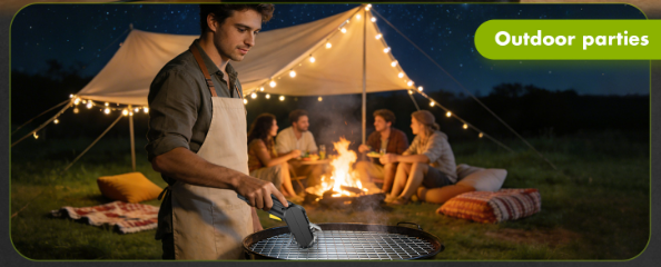Elektrische Grillreinigungsbürste | Drahtbürste aus Edelstahl – Kraftvoller Schrubber für Grillroste, Rostentferner & Grillzubehör für den Außenbereich