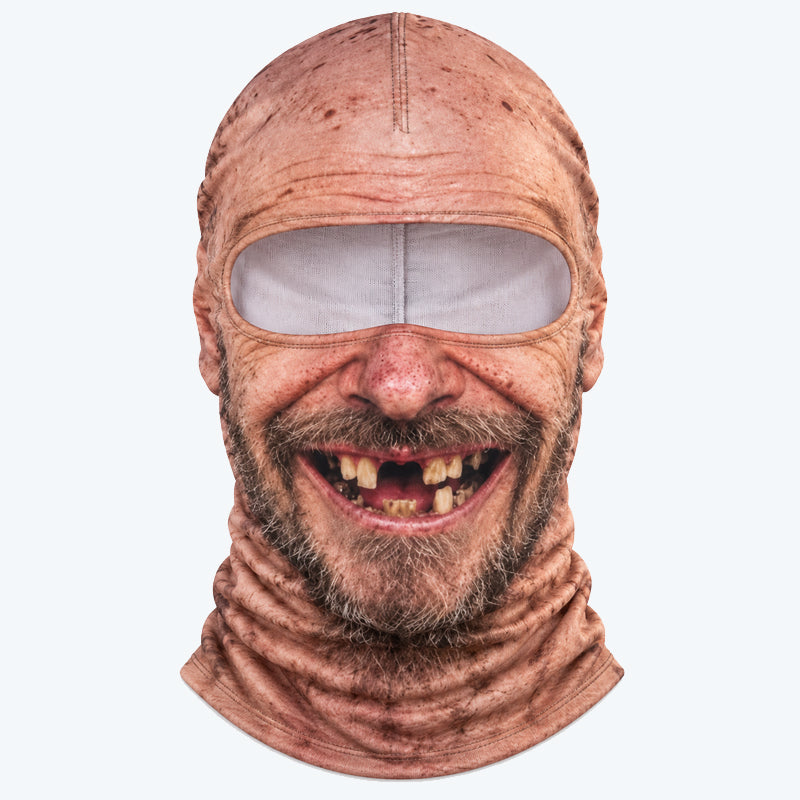 🎁😂 Lustige, realistische Skimaske – das perfekte Geschenk für Winterfans!
