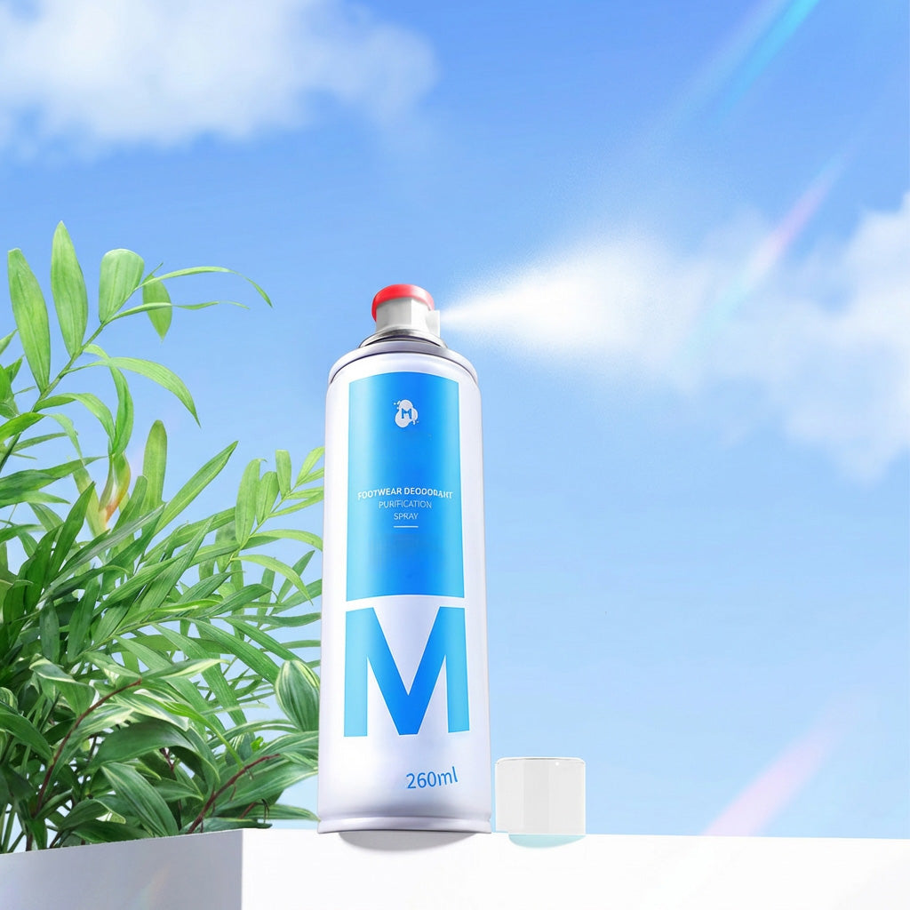 👟 Zitronen-Schuh-Deo-Spray – Beseitigt Gerüche, hemmt Bakterien und trocknet schnell.