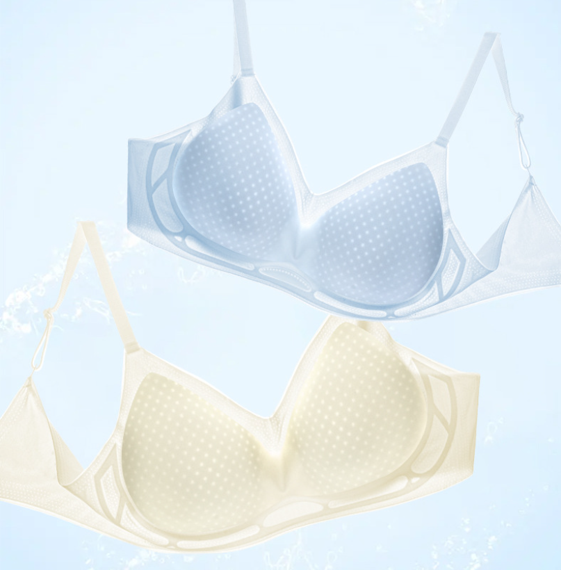 Nahtloser, bügelloser „Ice Silk“-BH – kühl, leicht und unsichtbar unter der Kleidung