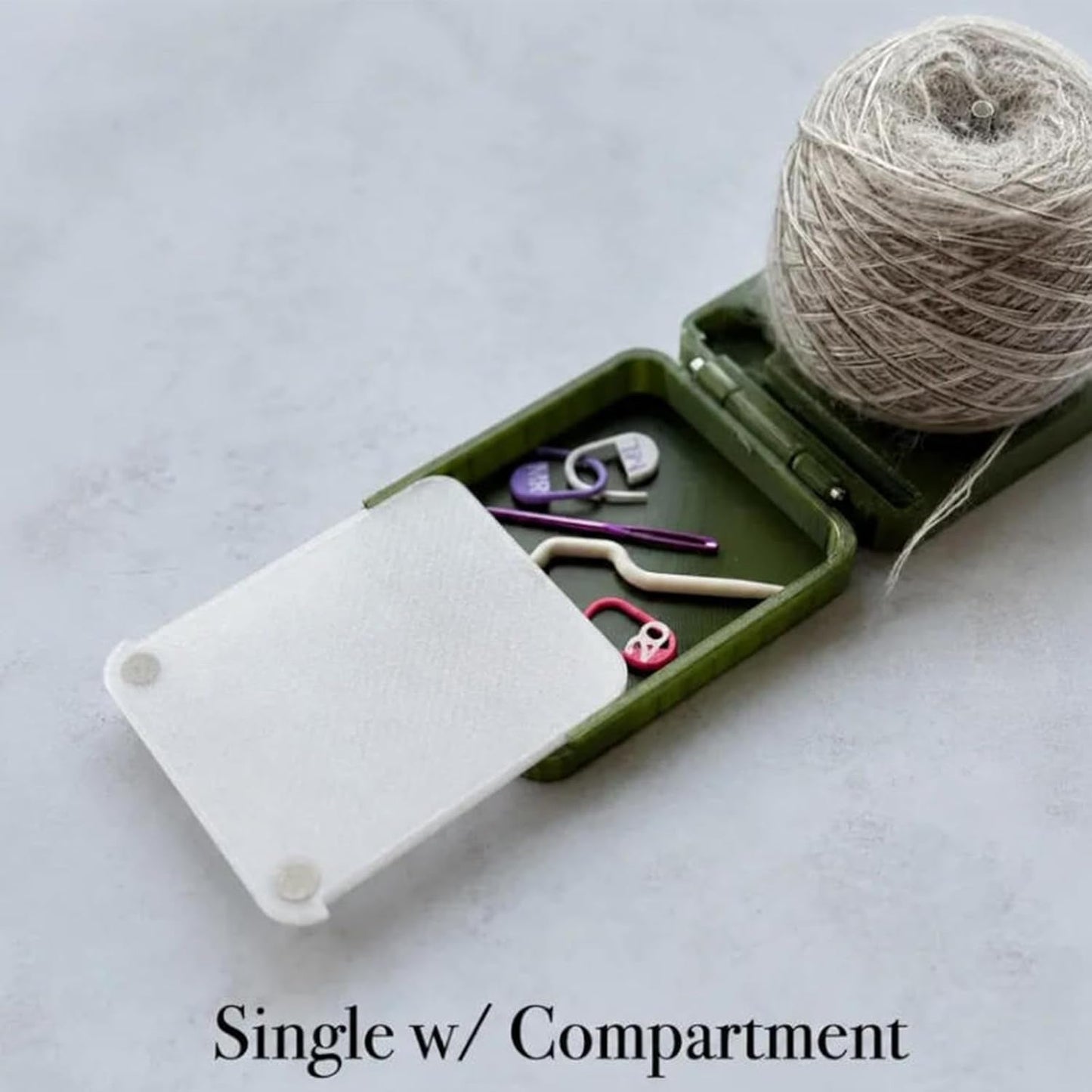 🧶 Tragbarer Garnhalter zum Häkeln und Stricken