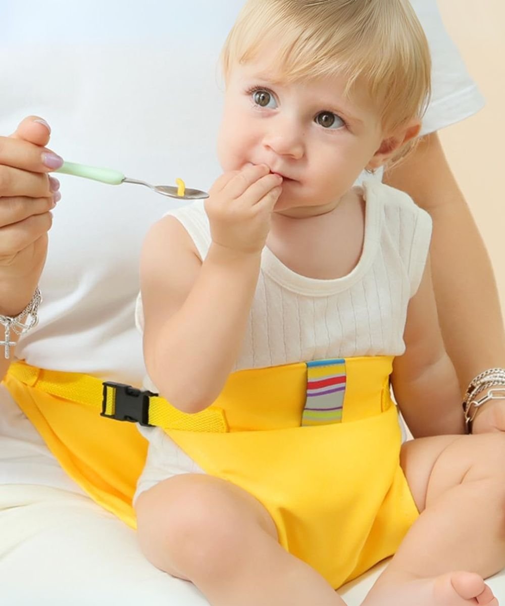 Sicherheitsgurte für Kindersitze – Tragbare Halterung für Fütterungsgurte