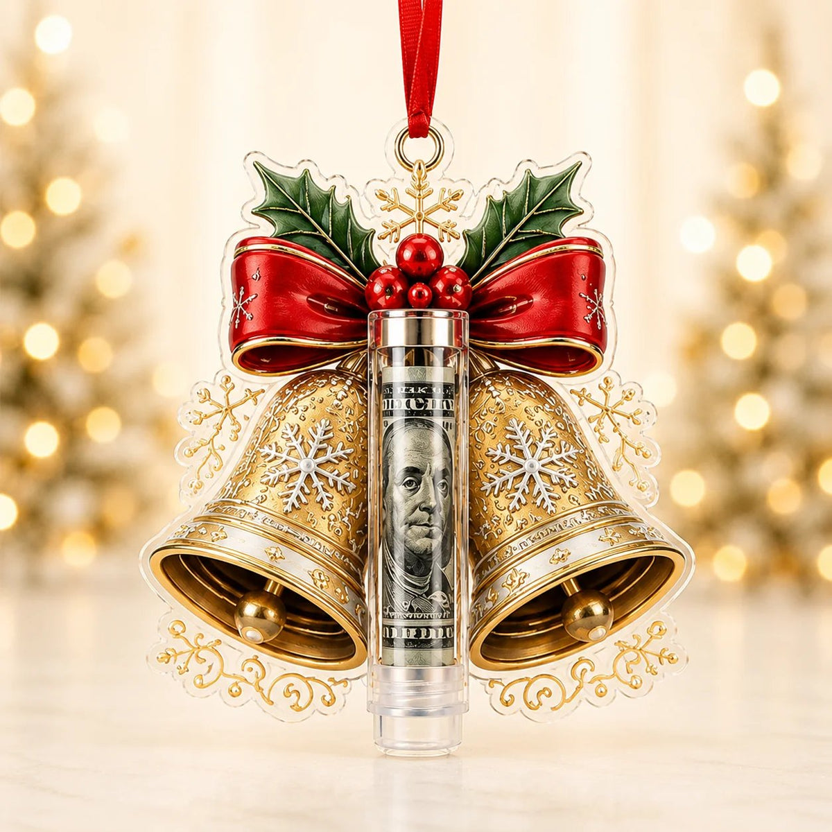 🎁💵 Weihnachts-Geldgeschenk-Anhänger — Verwandle Bargeld in eine Weihnachtsüberraschung