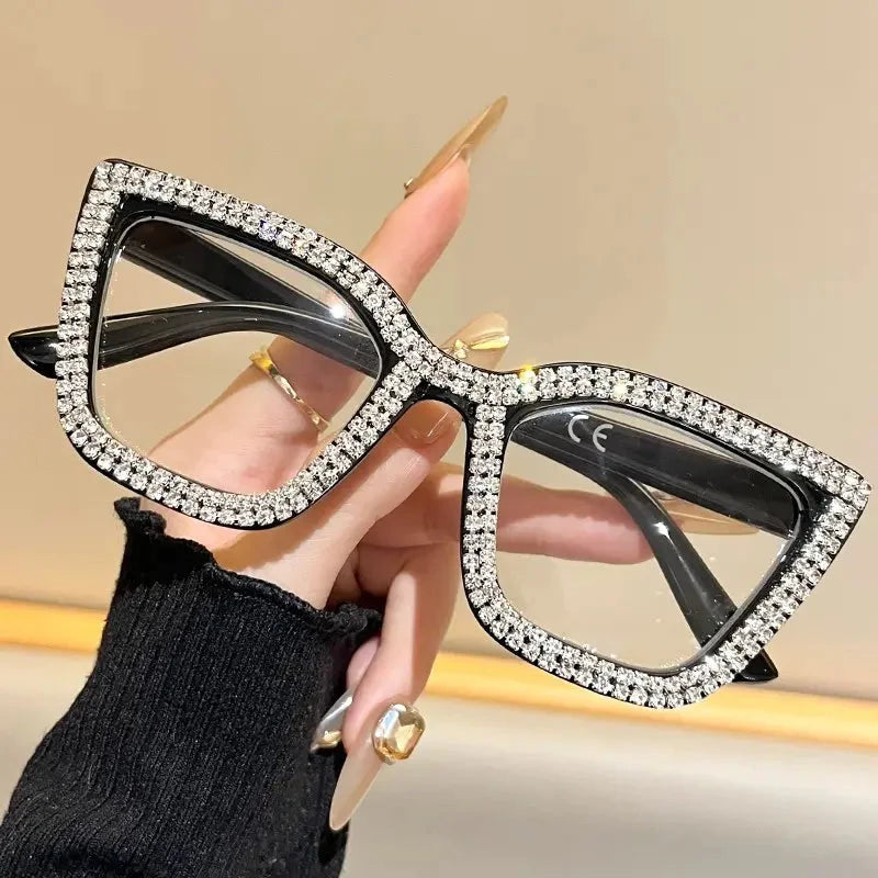 Lesebrille im Katzenaugen-Design mit Blaulichtschutz
