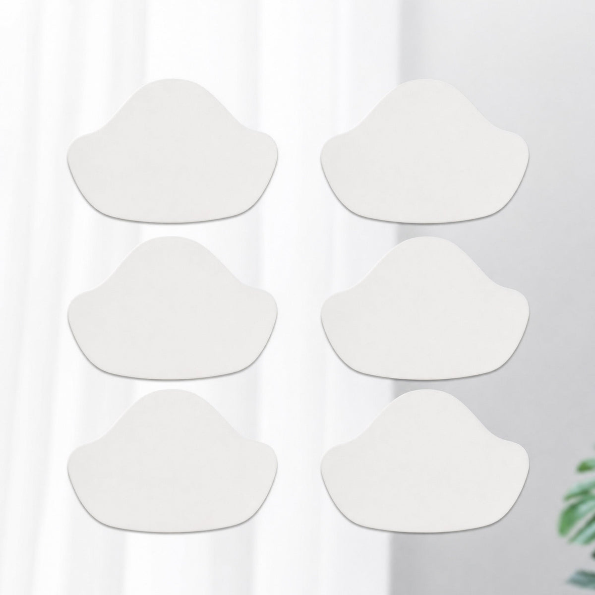 👟Mehrfarbiger, selbstklebender Flicken aus Mikrofaser-Kunstleder (6er-Pack)