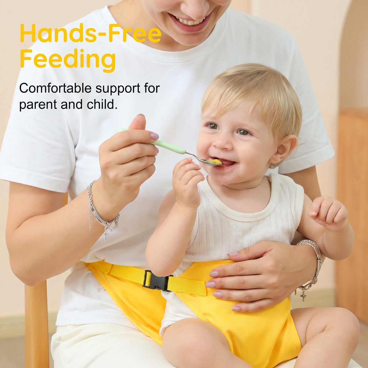 Sicherheitsgurte für Kindersitze – Tragbare Halterung für Fütterungsgurte