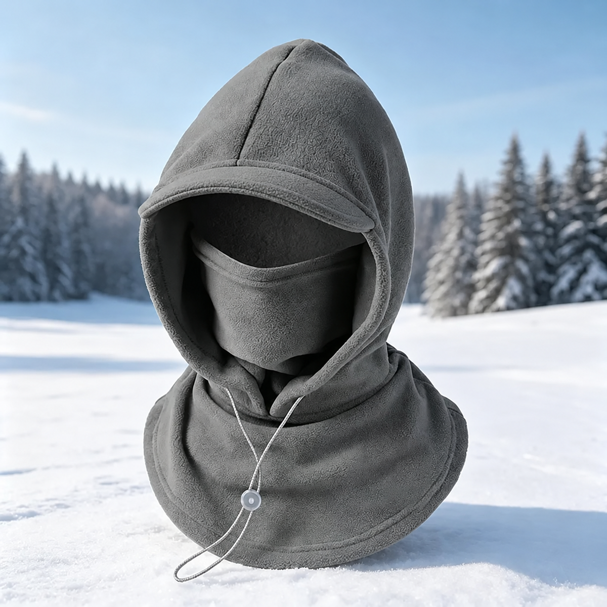 🥶 Sturmhaube aus Fleece – vollständiger Schutz für Gesicht und Hals bei Outdoor-Aktivitäten im Winter