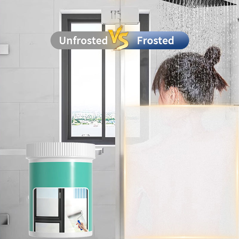 Transparente, mattierte Glasfarbe auf Wasserbasis