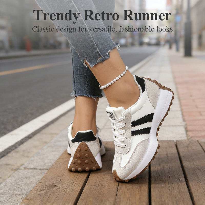 👟 50 % RABATT! ✨ Lässige, klobige Damen-Sneaker mit rutschfester Sohle – ganztägiger Tragekomfort, gepolsterte Sohle und vielseitiger Stil 🏃‍♀️