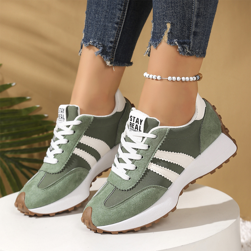 👟 50 % RABATT! ✨ Lässige, klobige Damen-Sneaker mit rutschfester Sohle – ganztägiger Tragekomfort, gepolsterte Sohle und vielseitiger Stil 🏃‍♀️