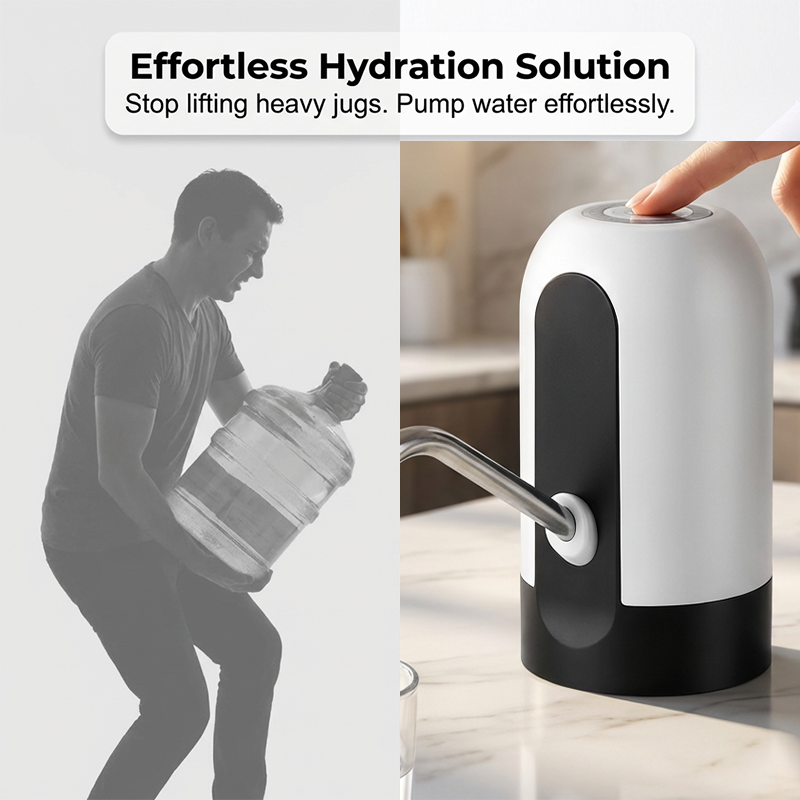 🔥🎁Neu eingetroffen – 49 % reduziert!💥 Wiederaufladbare elektrische Flüssigkeitspumpe für Wasser und Öl