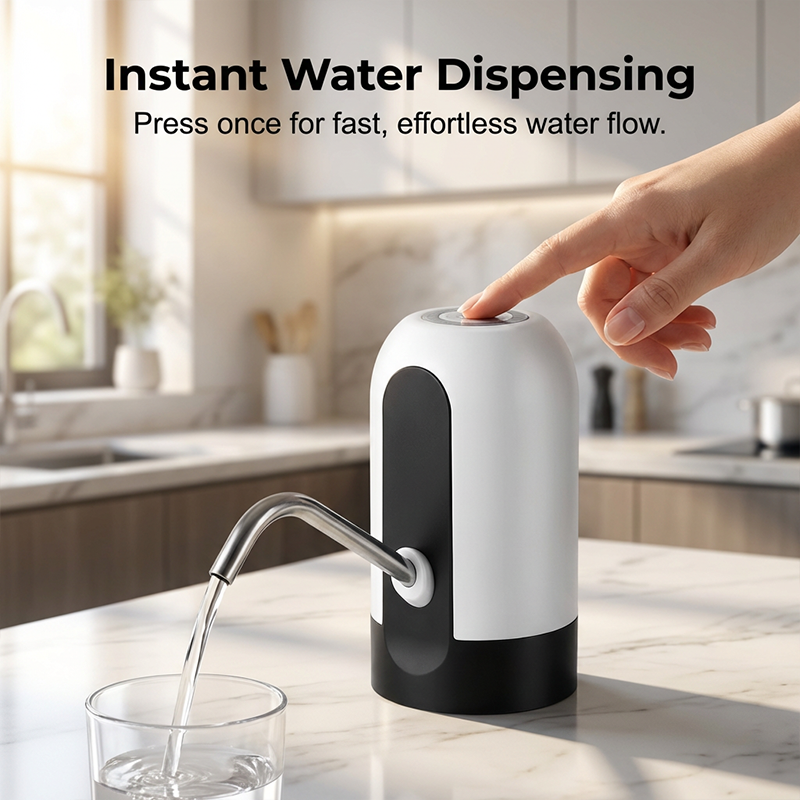 🔥🎁Neu eingetroffen – 49 % reduziert!💥 Wiederaufladbare elektrische Flüssigkeitspumpe für Wasser und Öl