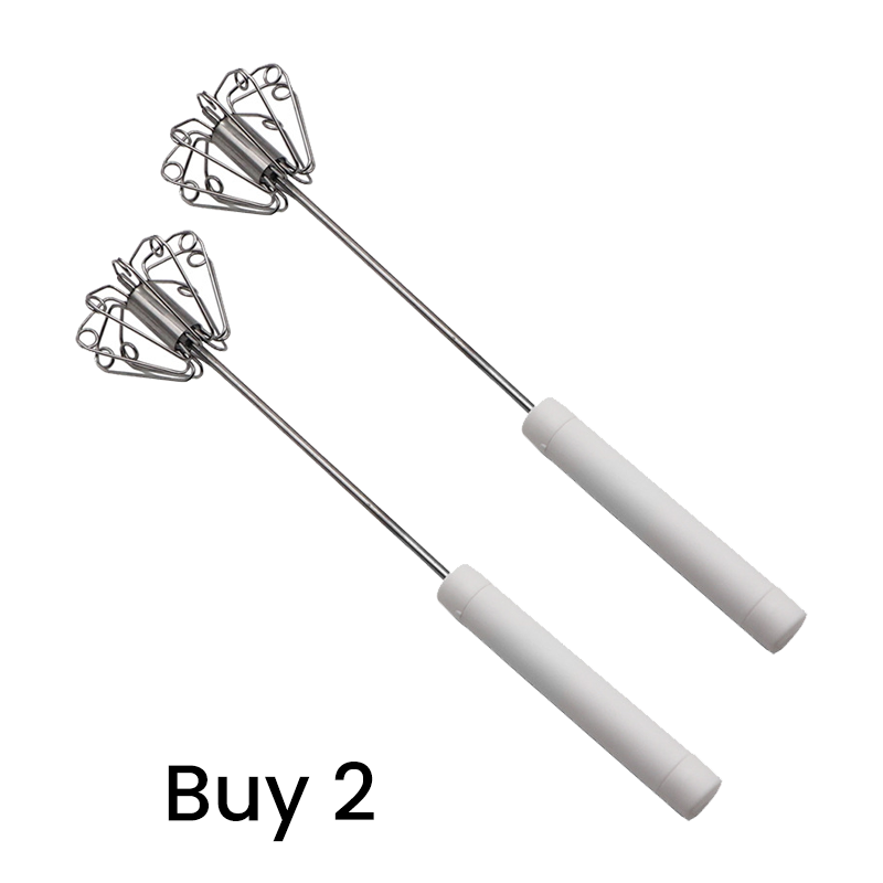 🍳 Praktischer Küchenhelfer! Druckschneebesen mit rutschfestem Griff, rostfrei und langlebig zum günstigen Preis!