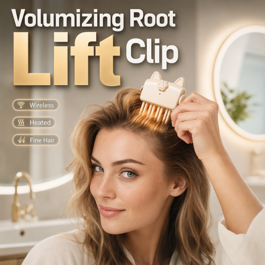 🎉Über 48.000 verkaufte Exemplare 💇 Kabelloser, beheizbarer Volumen-Haarclip für den Haaransatz – das tragbare Reise-Styling-Tool für feines, glattes Haar