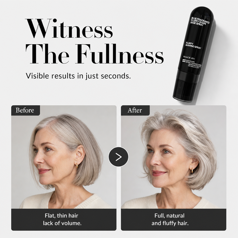 🎉50% Rabatt! 👩 Volumen- und Fixierspray mit Pfirsichduft – für leichtes, schwungvolles Haar und langanhaltenden Halt.