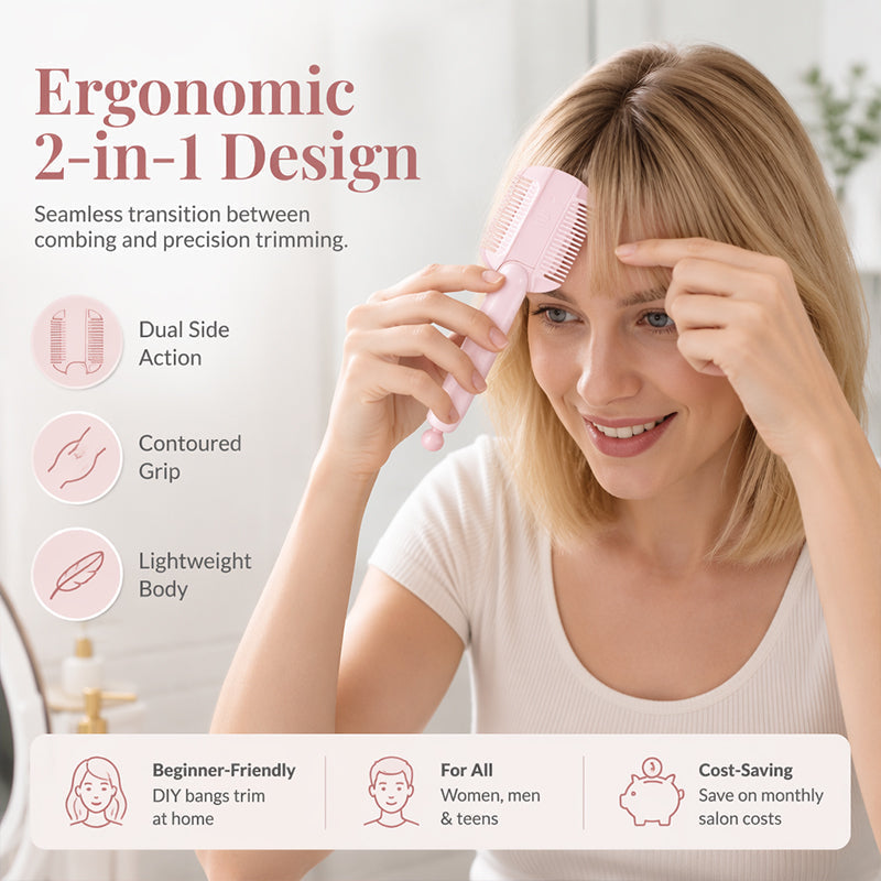 DIY-Ausdünnkamm – Verstellbare Klinge & anfängerfreundliches Design