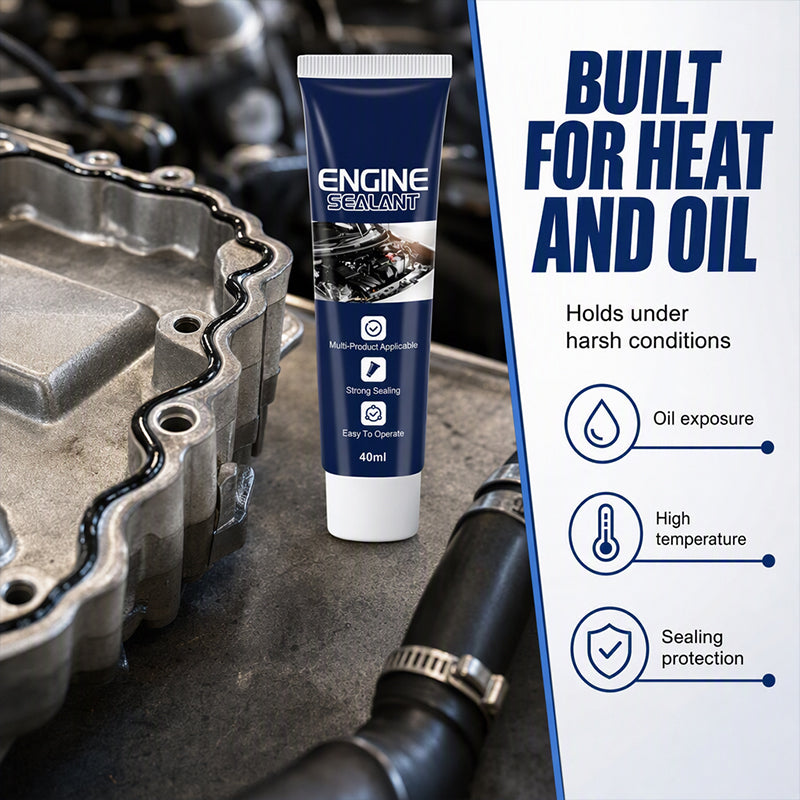 ⚙️Hochtemperatur-Dichtmittel für Kfz-Motoren 🔥Mehrzweck-Dichtmittel für dauerhafte Leckagen 🛠️Einfache Autoreparatur in Eigenregie
