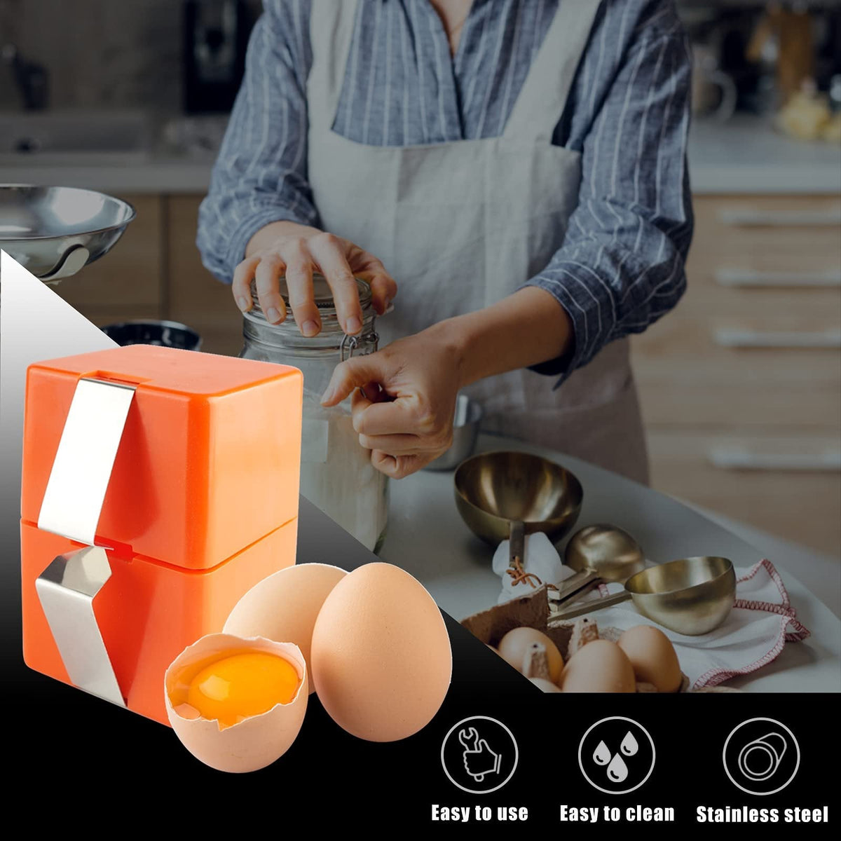 🍳 Schneller Eieröffner – Hunderte Eier schneller und sauberer öffnen 🔥